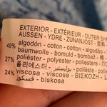 ZARA  Lace Babydoll Top Bow Sz Large Sky Blue Photo 5