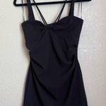 ZARA  Black Mini Dress with Knot Photo 10