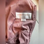 Birdy Grey New  Sz 3X English Rose Hannah Chiffon W/Slit Elegant Mauve Maxi Dress Photo 8