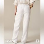 J.Crew Bestseller Petite Soleil pant in linen White Size MP BX750 Medium Photo 2