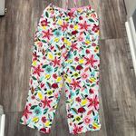 Kate Spade  whimsical floral print pajama pants size medium Photo 1