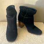 Lucky Brand Jicole Womens Suede Slip On Ankle Boots Photo 2