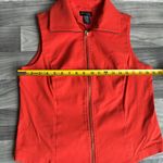 Attyre Women's Vibrant Orange Vest Size M Photo 4