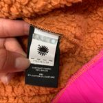 UGG  Niko Sherpa / Fleece Crewneck Pullover Sweater Orange / Pink size XS Photo 7