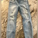 Judy Blue  Skinny Light Blue Distressed Jeans Photo 0