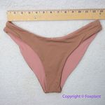 NEW People x Kya Stella praslin reversible bikini bottom, size M Brown Size M Photo 8