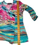 Peck & Peck  Watercolor Pleated Medium Top Blouse Photo 8