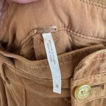 Free People Nightfall Vegan Suede Pant in Camel size 10 Photo 5