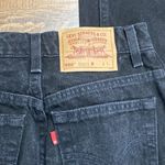 Levi's VNTG Levi’s 550 90s(1996)Classic Black Denim Jeans ASO MADISON BEER SZ 5Long Photo 5