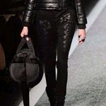 Alexander Wang X H&M Collab Black Patterned Skinny Jeans. Size 4 Photo 0