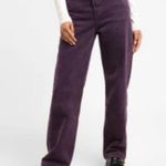 Levi's NWT 94 BAGGY JEANS Vintage Inspired In Color Morado / Purple 25X31 Photo 2