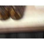 Tory Burch Ballets Flats Women's 9 M Brown Leather Snake Skin Slip-On Round Toe Photo 3