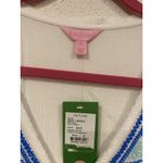 Lilly Pulitzer Tavvy Coverup Womens Small Tansy Resort Palm Embroidered Beach Sw Photo 2