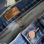 MOTHER THE INSIDER CROP STEP CHEW WASH DANCING ON COALS Hi Rise Kick Flare Ankle Blue Size 25 Photo 15