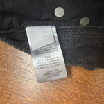 PacSun NEW Dad Jean Shorts Womens 28 Black High Rise Cut Off Button Fly Denim Photo 10