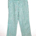 Tommy Bahama 100% Linen classic fit Women’s vertical striped linen pants Photo 0