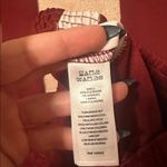 Sincerely Jules Wide Straight Leg Red White Striped Trouser Pants Size L Photo 3