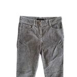 Theory  Women's Gray Corduroy Skinny Pants Size 2 Photo 8