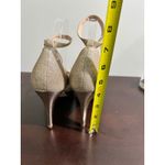 Unisa Women's Gold Glitter Ankle Strap Platform Heels Shoes Size 8.5M Photo 5