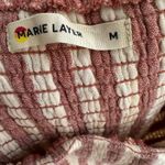 Marine layer  Selene Double Cloth Striped Maxi Dress Women's Size Medium Photo 4