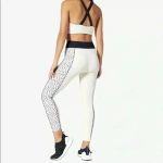 Vimmia Women's Meow Side Print Piped Half & Half Midrise Leggings Size S Photo 1