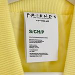 Friends NWT  Full Zip Long Sleeve Bomber Jacket in Yellow Size Small Photo 7