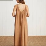 Jenni Kayne  Drift Dress Terracotta Cotton Gauze Lagenlook Sz Small Brown Boho‎ Photo 2