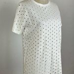 The Kooples  White Eyelet Short Sleeve Top Photo 1