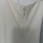 Halston Heritage Halston Herritage Off-White Sleeveless Dress Photo 11