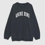 ANINE BING - Tyler Sweatshirt Washed Black XXS Photo 0