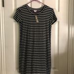 Garage NWT  Clothing‎ B&W striped t-shirt dress Photo 2