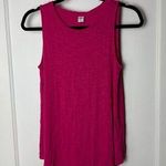 Old Navy  Tank Top Women's Small Barbie Pink Loose Fit Luxe Jersey Knit Photo 0