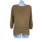 Ralph Lauren Lauren  Metallic Cable Knit sweater‎ size M Photo 4