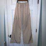Reformation Beige Emberly Parachute Wide Leg Pant Trousers Photo 2
