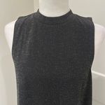 Loft NWT Black Sparkle Swing Sleeveless Dress Sz M Photo 1