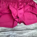 Sweet Hearts Women's Athletic Mini Skort Bright Pink L LG Large Stretch Mid Rise Photo 4