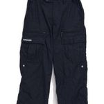 Cintamani Convertible Cargo Capris Shorts XS Black Photo 0