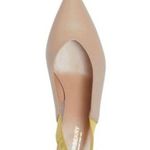 Burberry NEW  Slingback Logo Pumps Low Heel Shoes, Beige Nude, Size EU 37.5 Photo 3