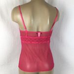 Cosabella  Hot Pink Sheer lace trim camisole Top M NEW Photo 1
