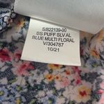 Old Navy  Floral-Print Puff-Sleeve Babydoll Top Women’s Medium Photo 5