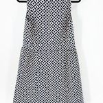 Lauren Ralph Lauren Metallic Geo gold blue Dress cocktail grad party size 12 Photo 0