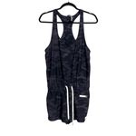 Vuori Clementine Black Camo Scoop Neck Sleeveless Romper SMALL Photo 1