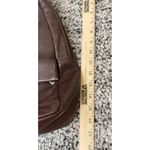 Libaire Pebbled Brown Leather Small Backpack Purse Bag 90's USA Classic Vintage‎ Photo 8
