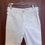 Anthropologie  Pilcro and the Letterpress White Jeans Brass Details High Rise 27 Photo 3