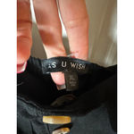 As You Wish Women's AS U WISH Black Jumpsuit XL Photo 3