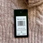 Verve Ami Sweater Pink Split Shawl Cowl Neck Soft Cable Knit Tunic Size XL NEW Photo 6