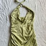 Peppermayo  Exclusive - Samara Halterneck Mini Dress - Sage Photo 3