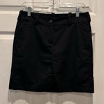 Nike Black Golf Skirt Size 4 Tour Performance Dri-Fit Fitted Active Athleisure Photo 0
