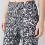 Lululemon Wunder Under Hi Rise Crop Leggings in Miss Mosaic Black and White Photo 3