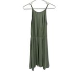 Alya Green Blocked Spaghetti Strap Mini Sundress Photo 1